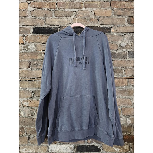 Taylor Swift Other - Taylor Swift Hoodie Mens Medium Gray The Eras Tour 2023 2024 Concert Pullover